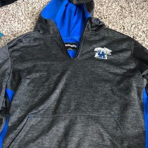 blue grey kentucky sweatshirt